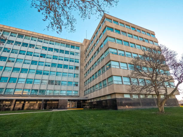 istock The William G. Stratton Building in Springfield, Illinois, USA 1446566511