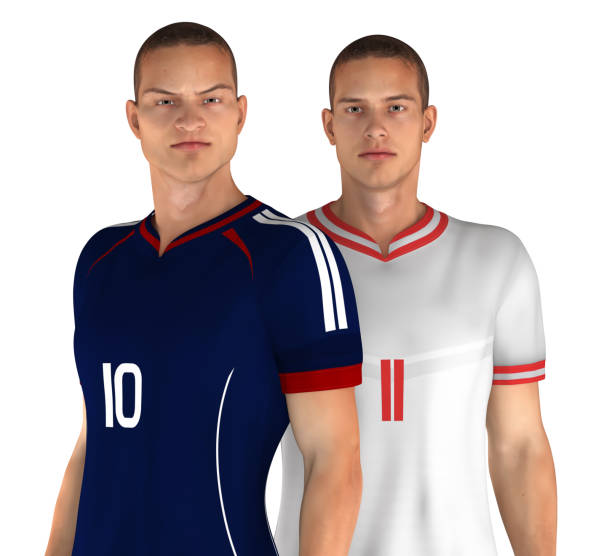 istock 3D illustrations of soccer players from different teams 1446567597