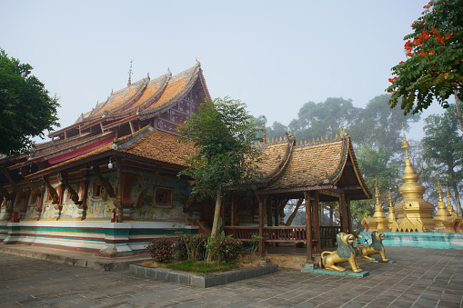 One of the most beautiful temples of Yunnan province. Located at Xishuang Banna.