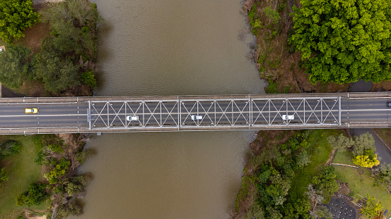 Bridge over the river in Lismore, NSW