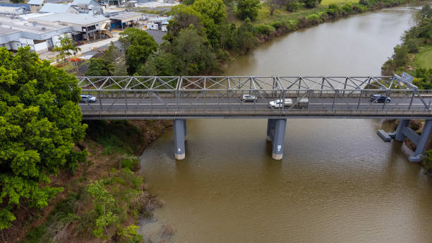 istock Bridge over the river in Lismore, NSW 1446585270