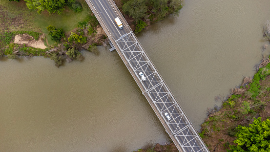 Bridge over the river in Lismore, NSW