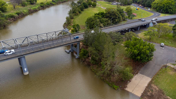 istock Bridge over the river in Lismore, NSW 1446585272