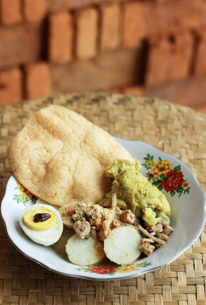 istock Lontong Opor Petis 1446590324