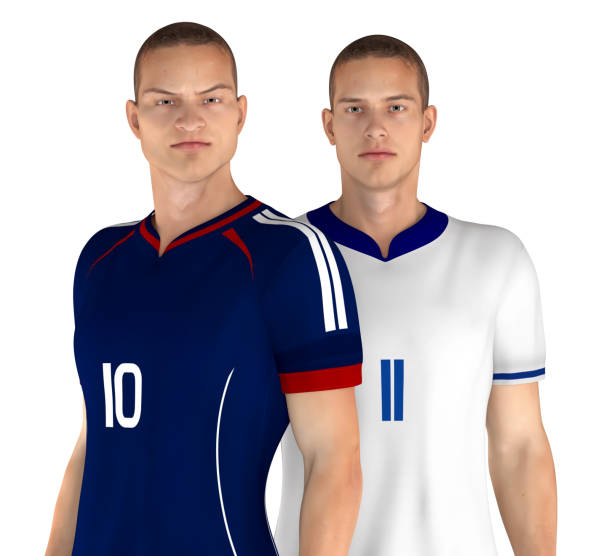 istock 3D illustrations of soccer players from different teams 1446591190