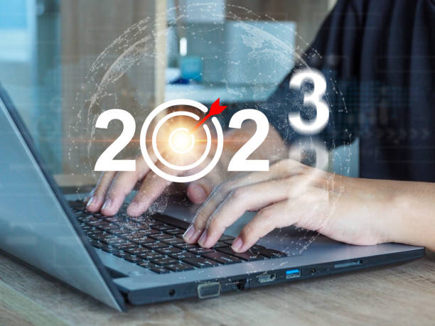 istock countdown 2022 Starting into the year 2023 with work goals. 1446599943