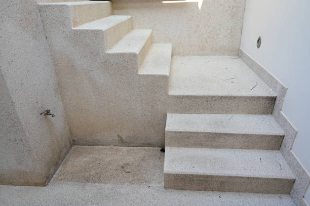 granite staircase textured background, construction industry