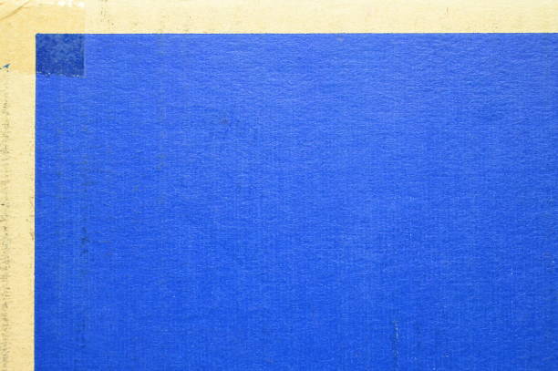 istock dark blue paper textured background, card design 1446600091