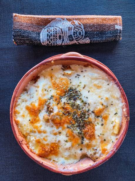 istock Top view of delicious pastel de papa 1446621193