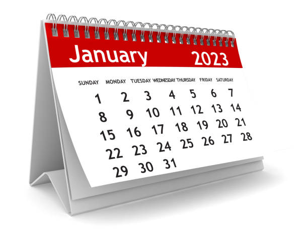 istock January 2023 calendar 1446623608