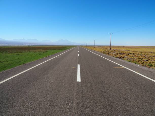 istock Straight road of a highway horizon 1446623979