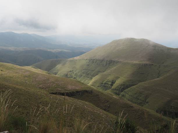 istock Scenic green valleys on a gloomy day 1446623998