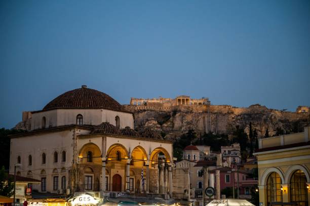 istock Tzistarakis Mosque in Monastiraki Square in Athens, Greece 1446630302