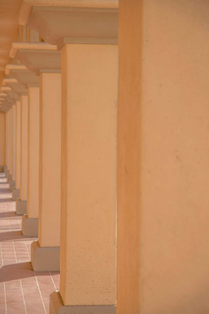 istock Concrete pillars on a passageway at downtown Tucson, Arizona 1446642695