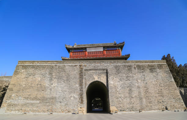 istock Traditional Chinese city wall landscape 1446661466