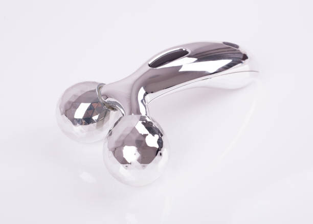 istock Metal massager on white background 1446661546