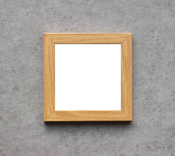 istock Square Wooden Picture Frame 1446661868