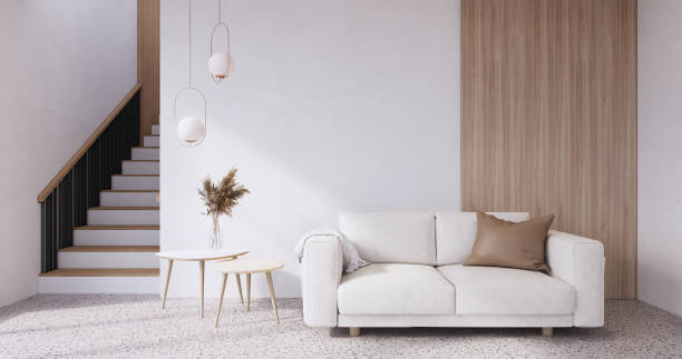 istock Sofa armchair on Living room empty japanese style 1446668888