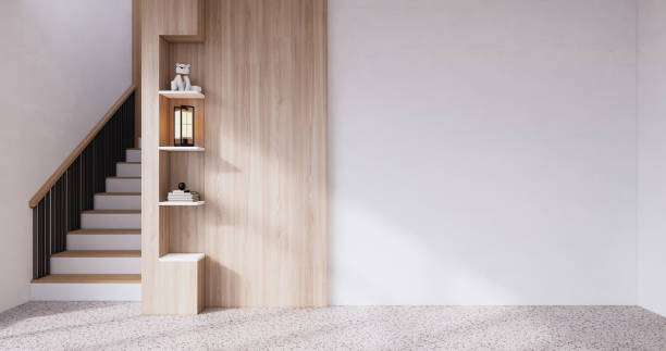 istock Muji sofa and decoration wabisabi on japandi room interior 1446668922