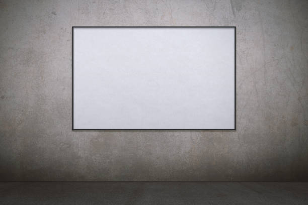 istock White blank sign on a concrete wall 1446670443