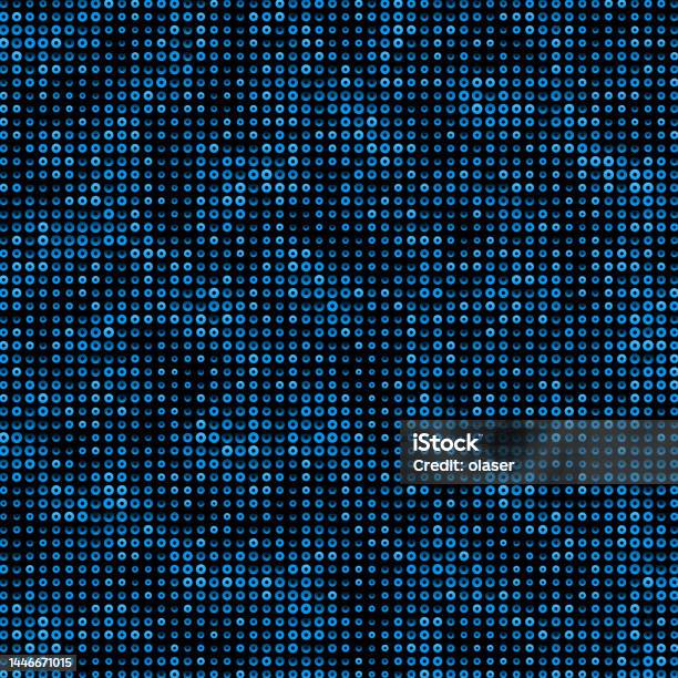 Blue Sewuin Pattern Blue Sequin Glitter Background Pattern Stock Illustration - Download ...