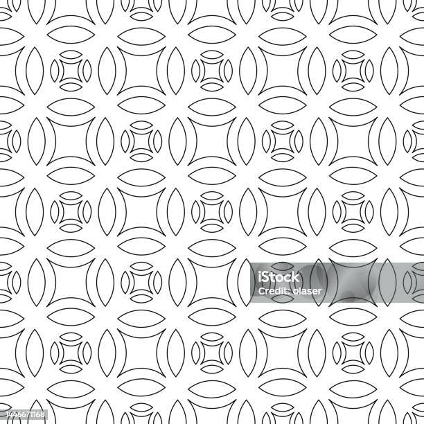 Basic Pattern 2 Curve Curve Eyeshapes Of Two Sizes In Grid Pattern Stock Illustration ...