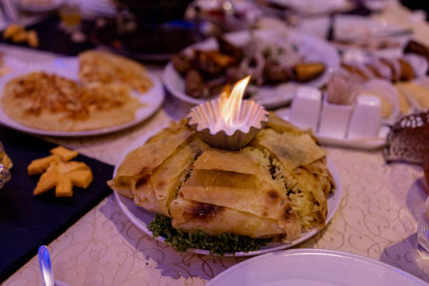 istock Asian appetizer on the table in the restaurant on the holiday 1446674370