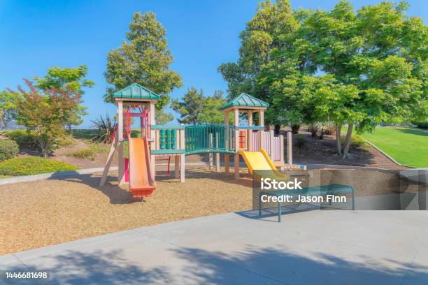 Small Playground In A Park At San Diego California Stock Photo - Download Image Now