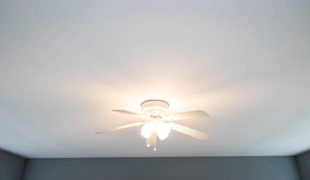 istock a new construction light fixture fan combination unit mounted to the ceiling 1446699244
