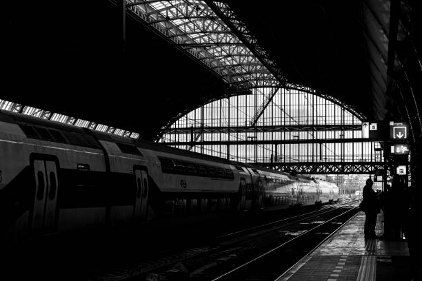 A view from the Amsterdam Centraal, Holland.