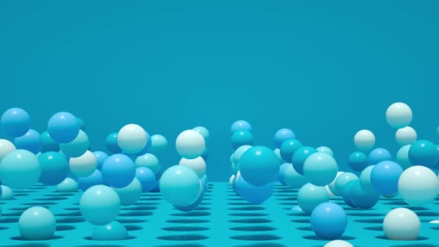 Bouncing Spheres Loopable Animation