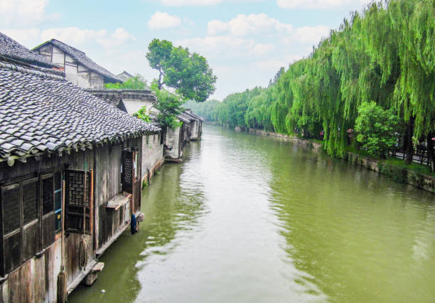 istock Ancient historical town in South China 1446701323