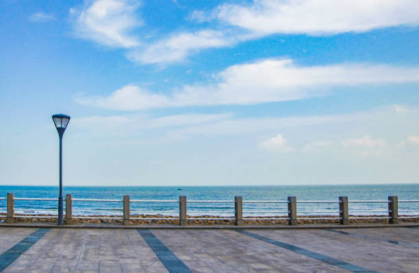 istock The plaza by the coast 1446701355