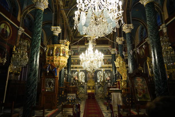 istock Saint Nicholas Church, Syros, Greece 1446701443
