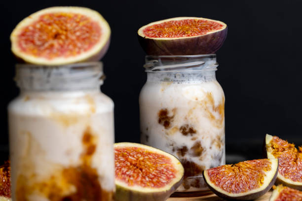 istock delicious yogurt with the taste of figs 1446703864