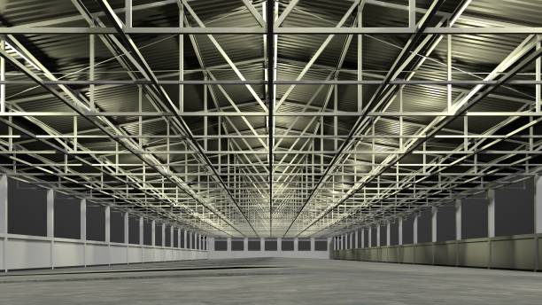istock 3D illustration of building project 1446705227