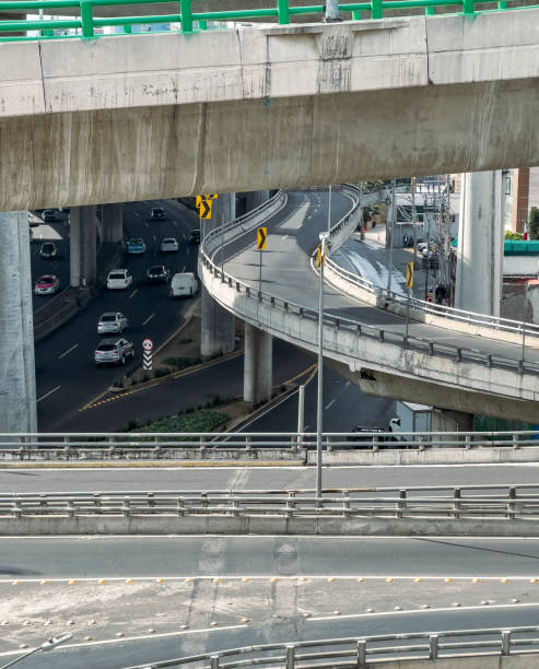 istock Elevated urban highway in Mexico City 1446706416