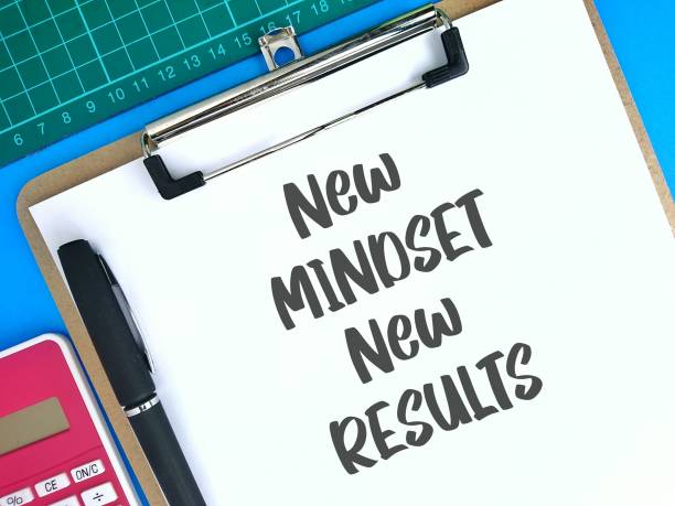 istock New mindset new results quote. 1446711683