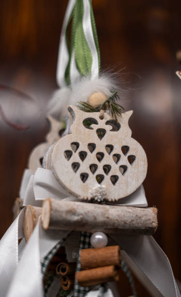 istock Christmas owl ornament 1446712019