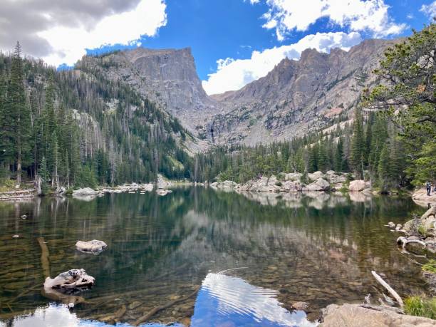 istock Hallett Peak Overlooking Dream Lake 1446713231