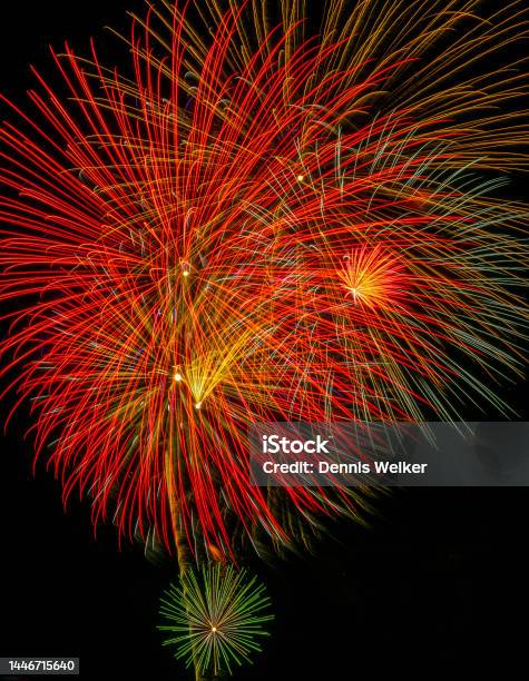 Exploding Troll Fireworks Exploding Fireworks Brighten The Sky 3 Stock Photo - Download Image Now ...