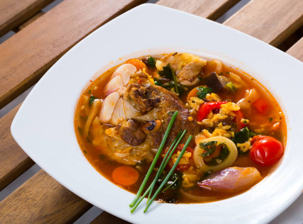 istock Traditional Georgian soup Kharcho 1446716237