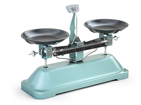 the old and vintage scales