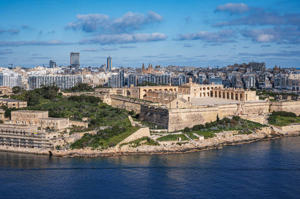 istock View of Sliema from Valletta, Malta 1446720179