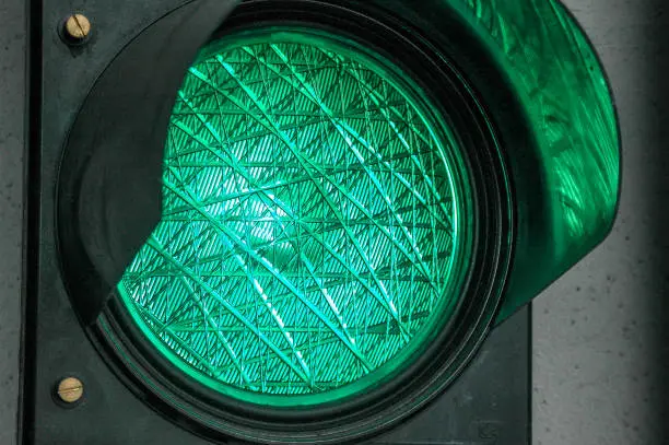 Photo of green traffic light