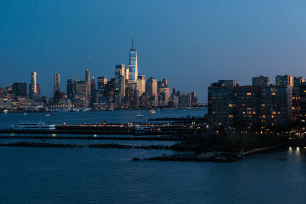 Horizonte de la ciudad de Nueva York - foto de stock