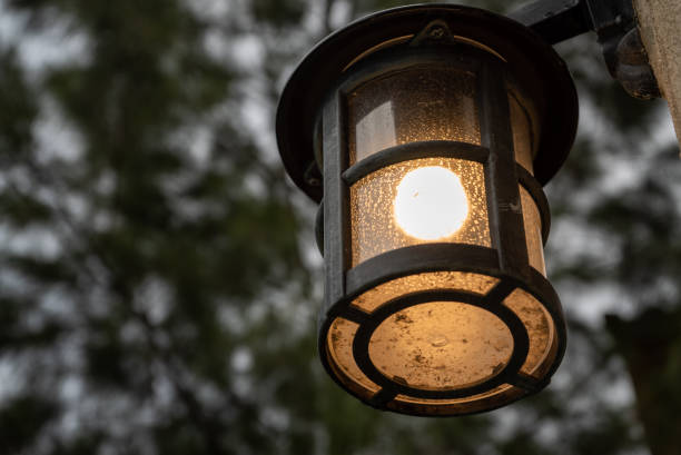 istock old street lamp on the wall 1446736850