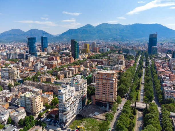 istock Tirana Albanian Capital river 1446738155