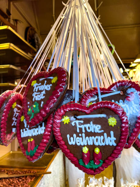 istock Christmas market gingerbread hearts 1446740005