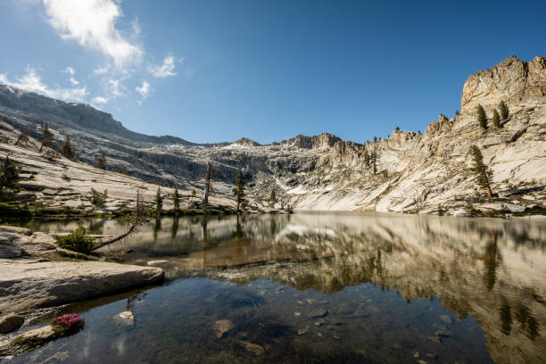 istock Alta Peak Reflects in Pear Lake in Sequoia 1446748356